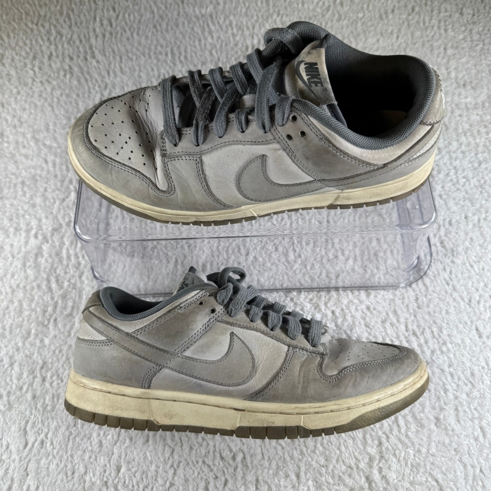 Size 7.5 - Women's Nike Dunk Low Cool Grey Coconut Milk Shoes Sneakers Used